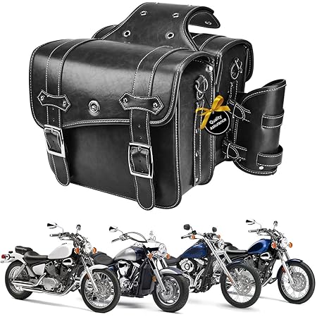 Saddle Bag Motorcycle Dream Apparel Naked Cowhide Leather