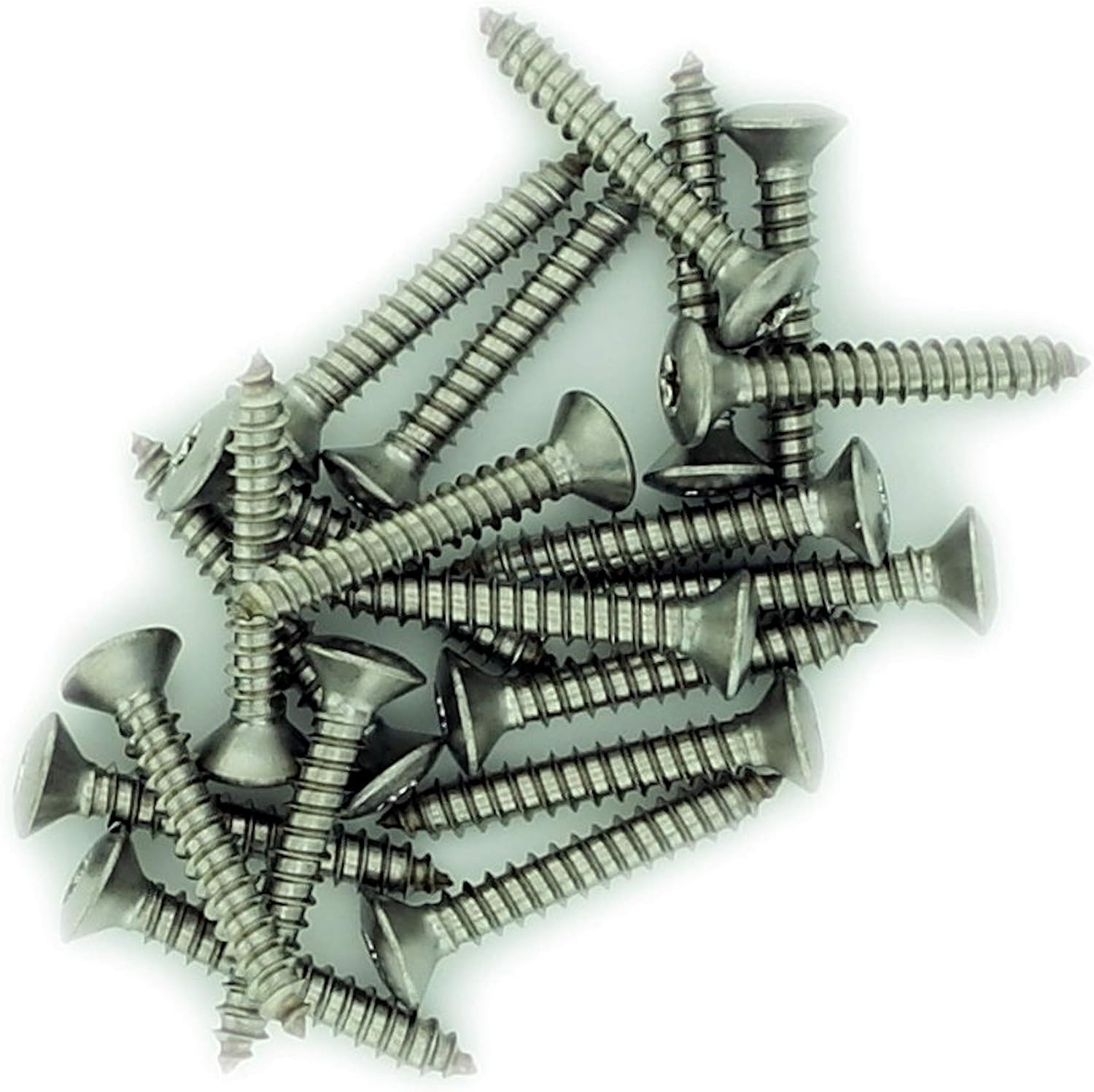 No.7 x 0.625 (3.9mm x 16mm) TX Raised Countersunk Self-Tapping Screw - Stainless Steel (A2) (Pack of 20), 3.9x16 - A2 (20) - Image 4