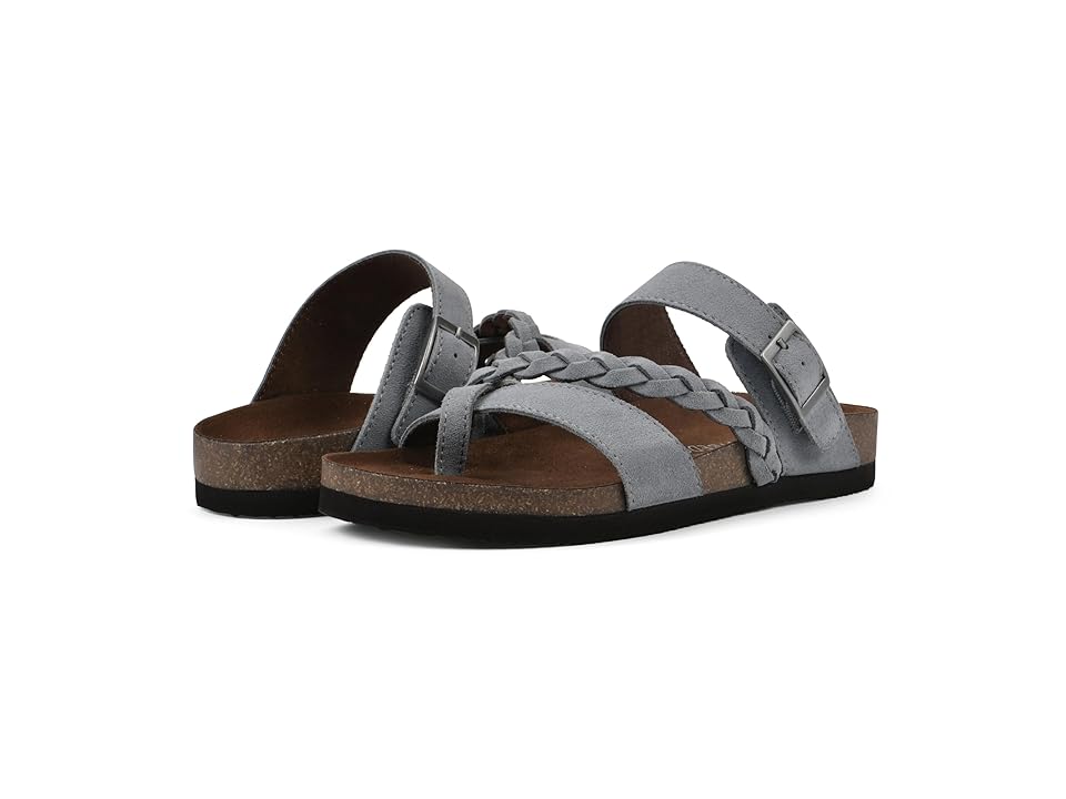 White Mountain Hazy (Blue Raspberry/Suede) Women's Shoes INTERNATIONAL SHIPPING