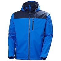 Helly Hansen Giacca da uomo con cappuccio Crew 2.0, Cobalt 2.0