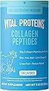Vital Proteins Collagen Peptides Powder - Supports Hair, Nail, Skin, Bone & Joint Health, Unflavored, Collagen Protein 9.33 OZ