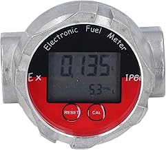 Misuratore di Portata a Turbina in Acciaio Inossidabile 1 Pollice Misuratore di Portata Digitale Elettronico Acciaio Inossidabile Acqua Liquida Benzina Olio di Cherosene