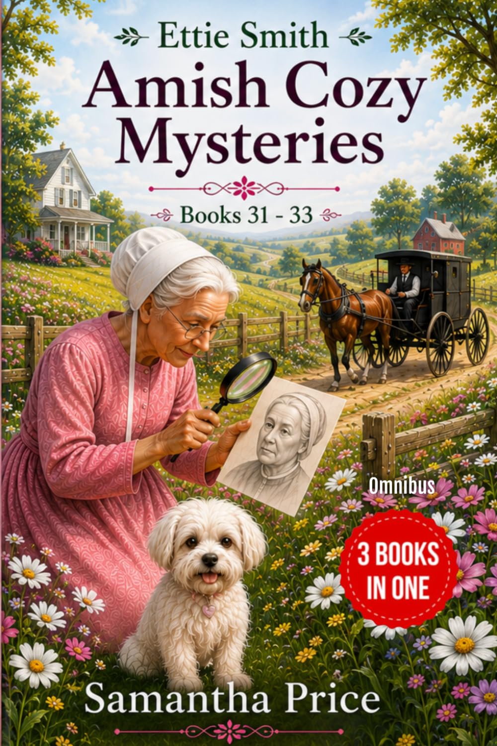 Ettie Smith Amish Cozy Mysteries Omnibus Volume 11: 3 Books-in-1: Books 31 - 33: Amish Burial Blunder: The Gingerbread Christmas Crisis: Bonnets, Buggies and Betrayal