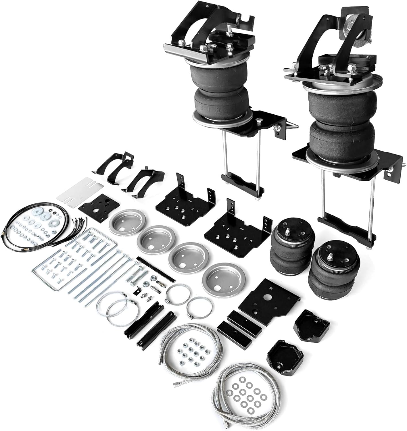 Air Spring Bag Suspension Kit Compatible with Ford 2011-2016 F-250 4WD pickups 2011-2016 F-350 4WD pickups OEM Airlift 89396