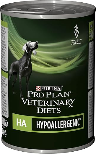 PURINA PRO PLAN VETERINARY DIETS HA Hypoallergenic Cibo Umido Anallergico per Cani,...