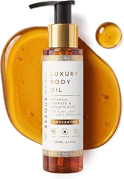 Besque Unscented Magic Body Oil - Hydrating Body Oils for Women - 100ml