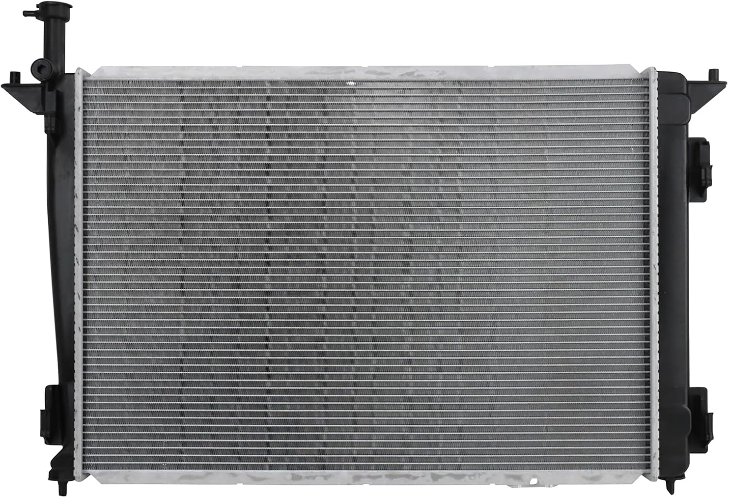TRQ Radiator Aluminum Core 1 Row 26.38 Inch Core Compatible with 2015-2021 Kia Sedona 3.3L V6