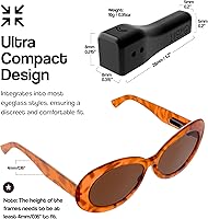 Vista 4 de ORBIT x Gafas - Encuentra tus gafas y Apple Find My (solo iOS), Rastreador de gafas - No compatible con Android