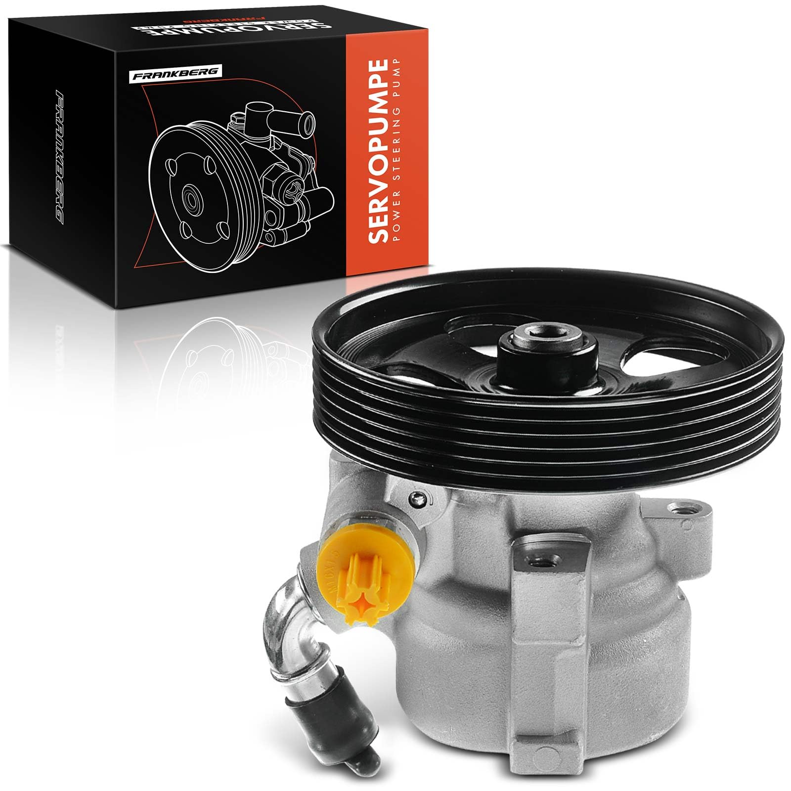 Frankberg Bomba de servo Dirección hidráulica Compatible con Berlingo MF M 2.0L 1999-2002 Partner Comhastapace 5F 2.0L 2000-2002 Partner Furgoneta 5 2.0L 2000-2002 Replace# 9639656080