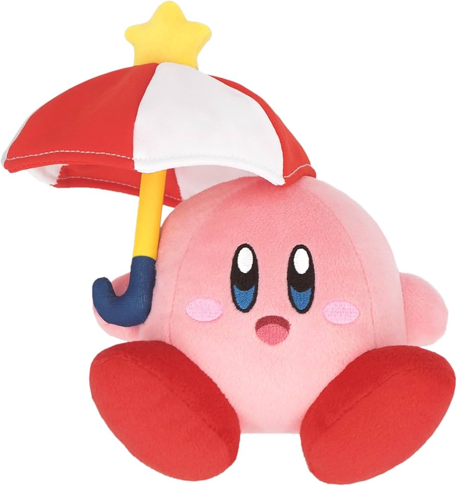 星のカービィ夢の泉の物語　パラソルカービィ　ぬいぐるみ　当時物 Amazon.co.jp: 三英貿易 星のカービィ KP23 パラソルカービィ