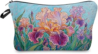 Livel lhood Bolsa de maquillaje con flores de...