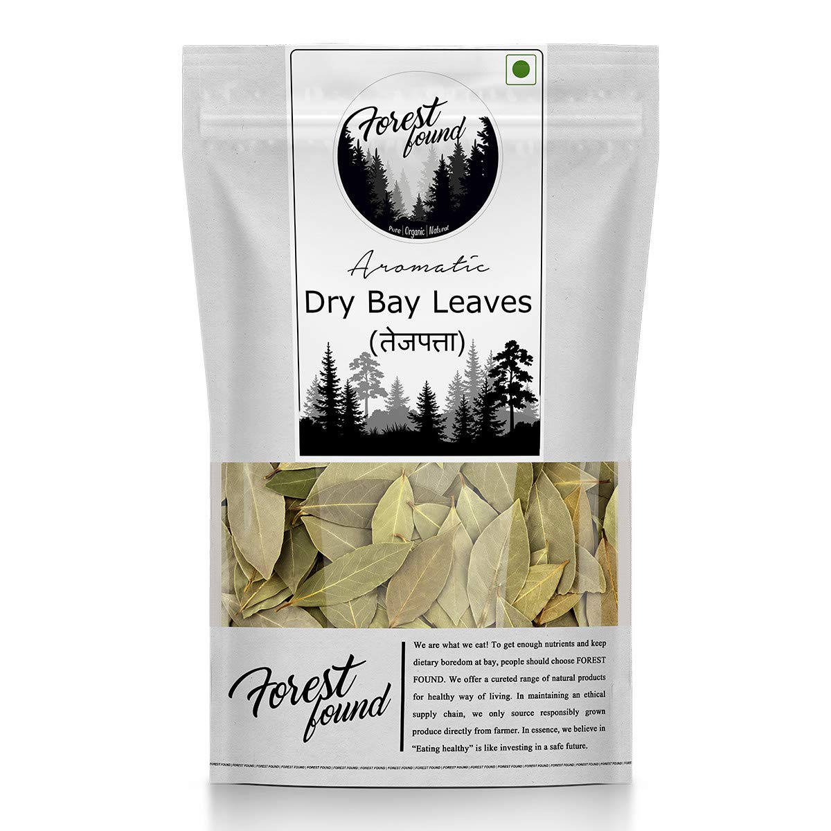 Forest Found Whole Bay Leaves, Fresh Tej Patta | Kerala Origin, Aromatic & Flavorful Dried Bay Leaves for Cooking, Spice Blends & Indian Dishes | No Chemicals or Preservatives (Pack of 1, 100g) (B08KLRT4PH) Amazon Price History, Amazon Price Tracker