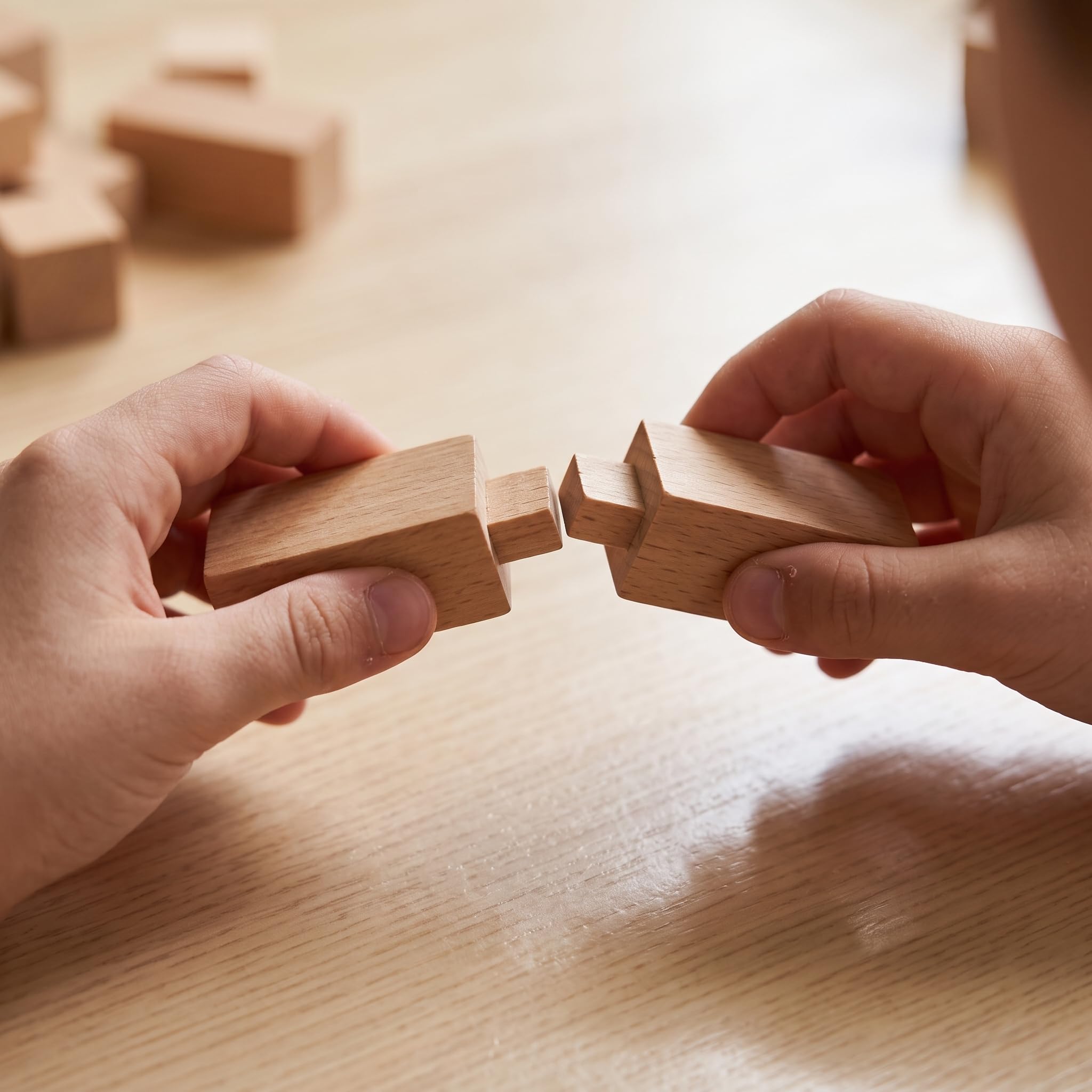 bausteine Steckspiel für, Box Konstruktionsspielzeug aus, 42 Teile