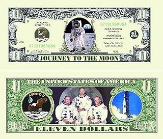 100 Apollo 11 Dollar Bills with Bonus â€œThanks a Millionâ€ Gift Card Set