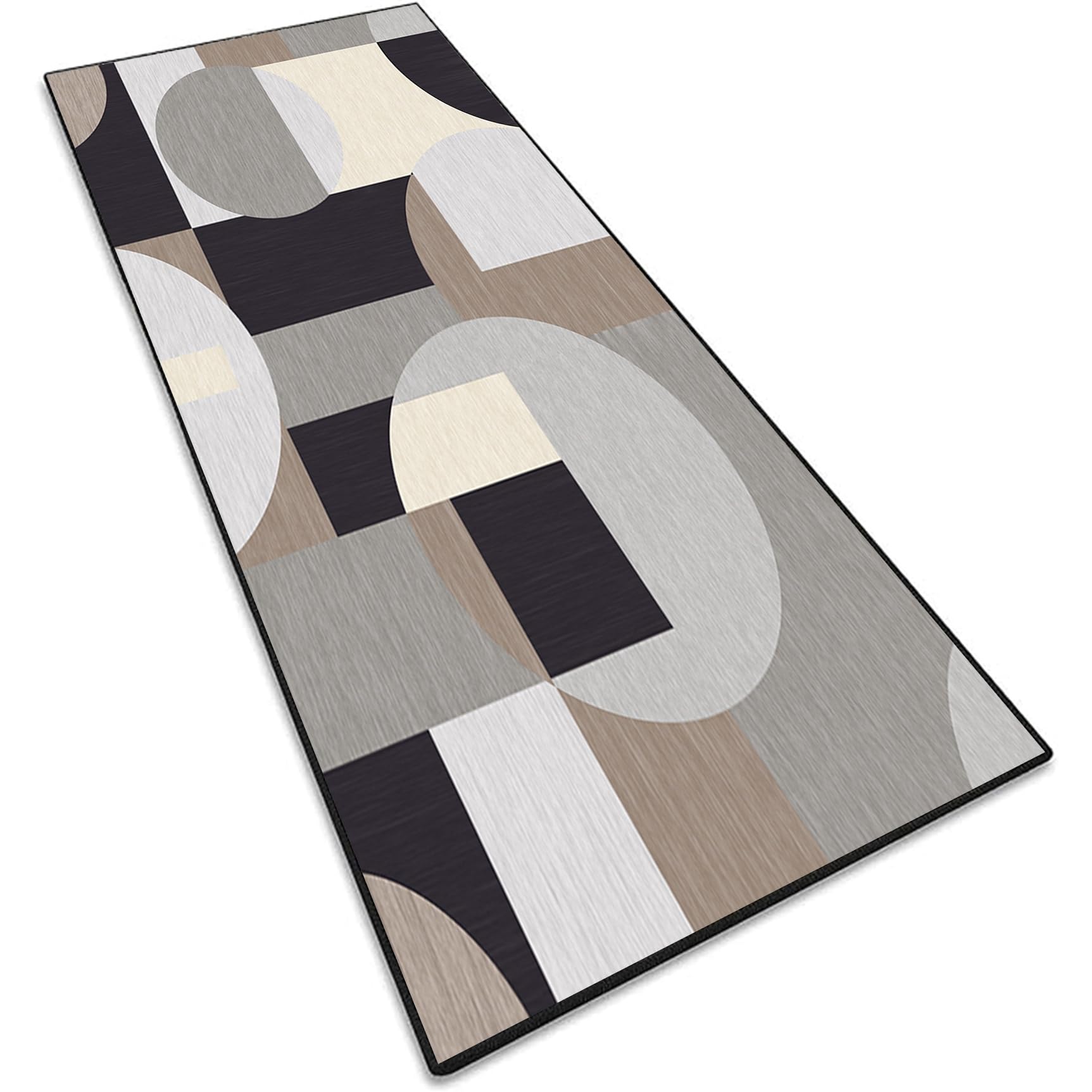 Alfombra pasillo vintage de 76 x 220 cm de fácil limpieza
