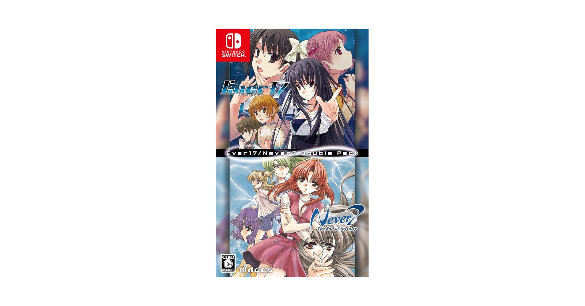 Switch Ever17/Never7ダブルパック 限定版 Ever 17/Never 7 Double Pack for Nintendo Switch - Nintendo
