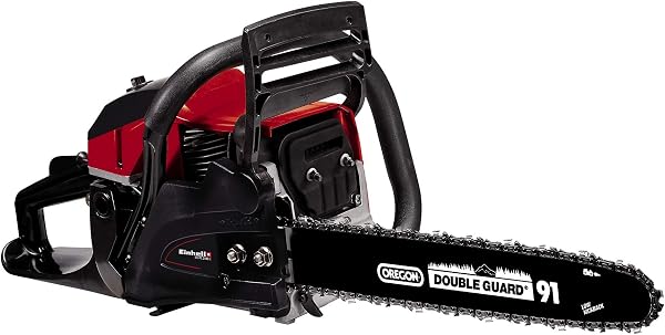 Tronçonneuse thermique 2 kW, guide 40 cm, chaîne Oregon, 21 m/s