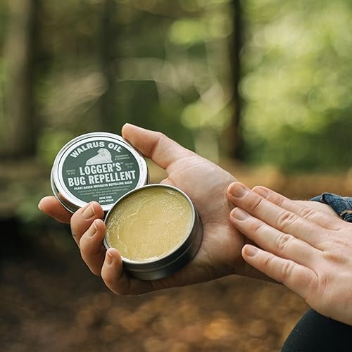 Miniatura 3 de WALRUS OIL - Repelente de insectos de Logger, bálsamo repelente de mosquitos a base de plantas de 2 onzas con madera de cedro y citronela, sin Deet,