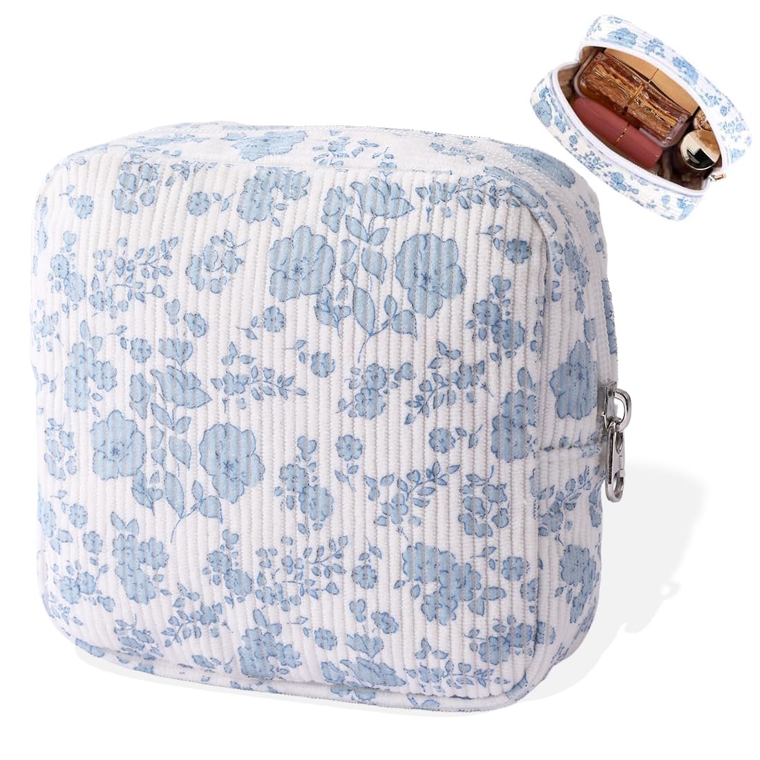 Bolsa para Guardar Compresas, Bolsas Sanitarias Portátiles con Cremallera, para Mujer Niñas Adolescent