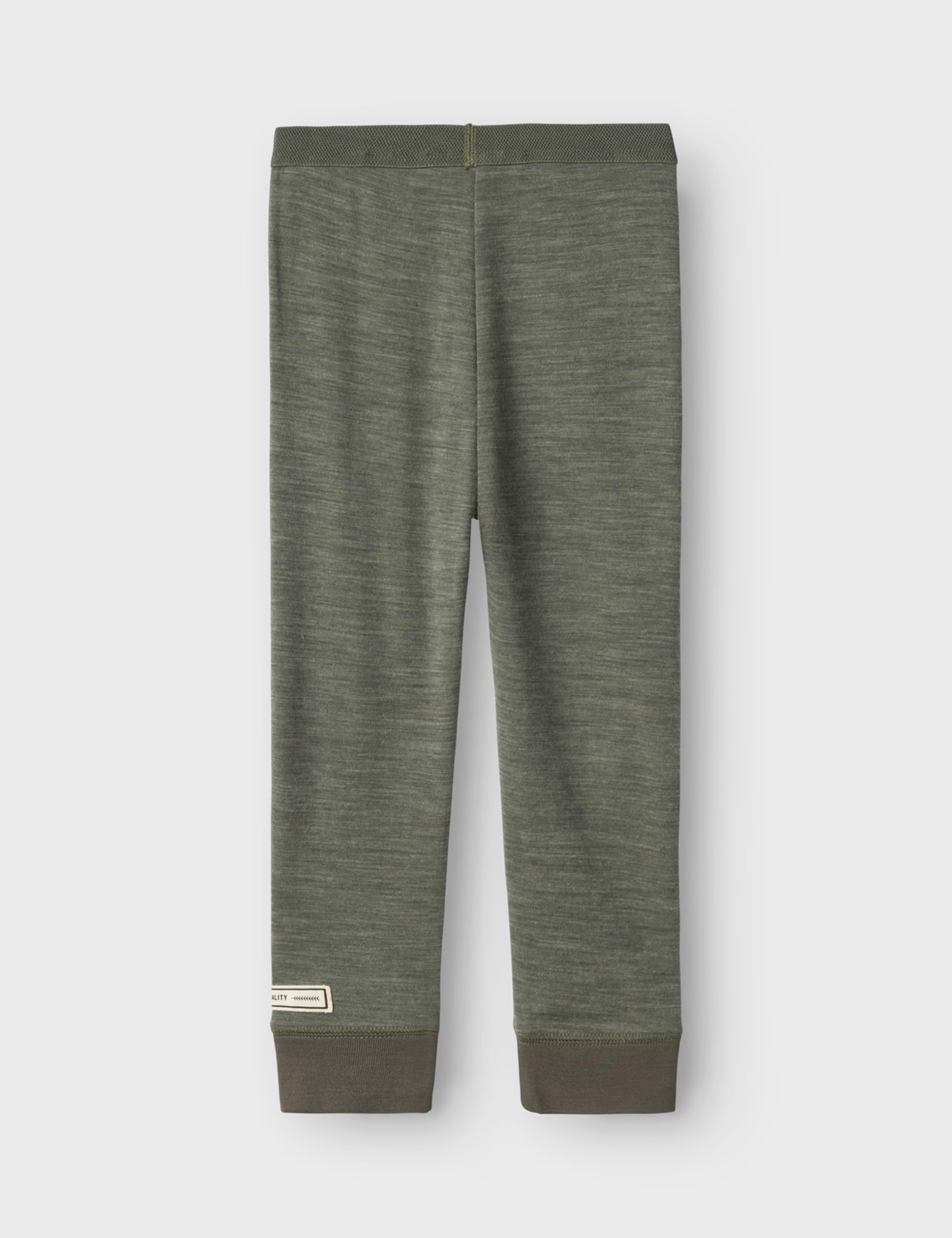 NAME IT Nmmwyla Wool/Vis Longjohn Leggings Bambini e Ragazzi