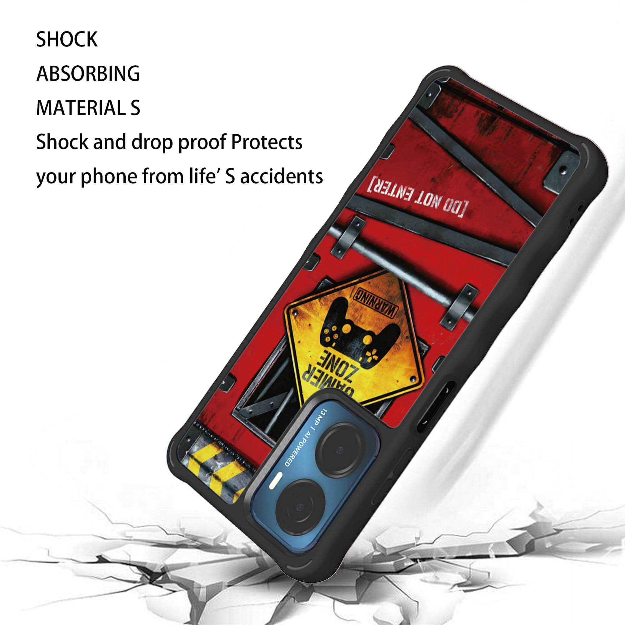 Amazon.com: for Cricket Magic 2 5G 2024 Case [with Tempered Glass Screen  Protector][Luminous Effect] Compatible with AT&T Propel 2 5G Phone Case  Cover : Cell Phones & Accessories