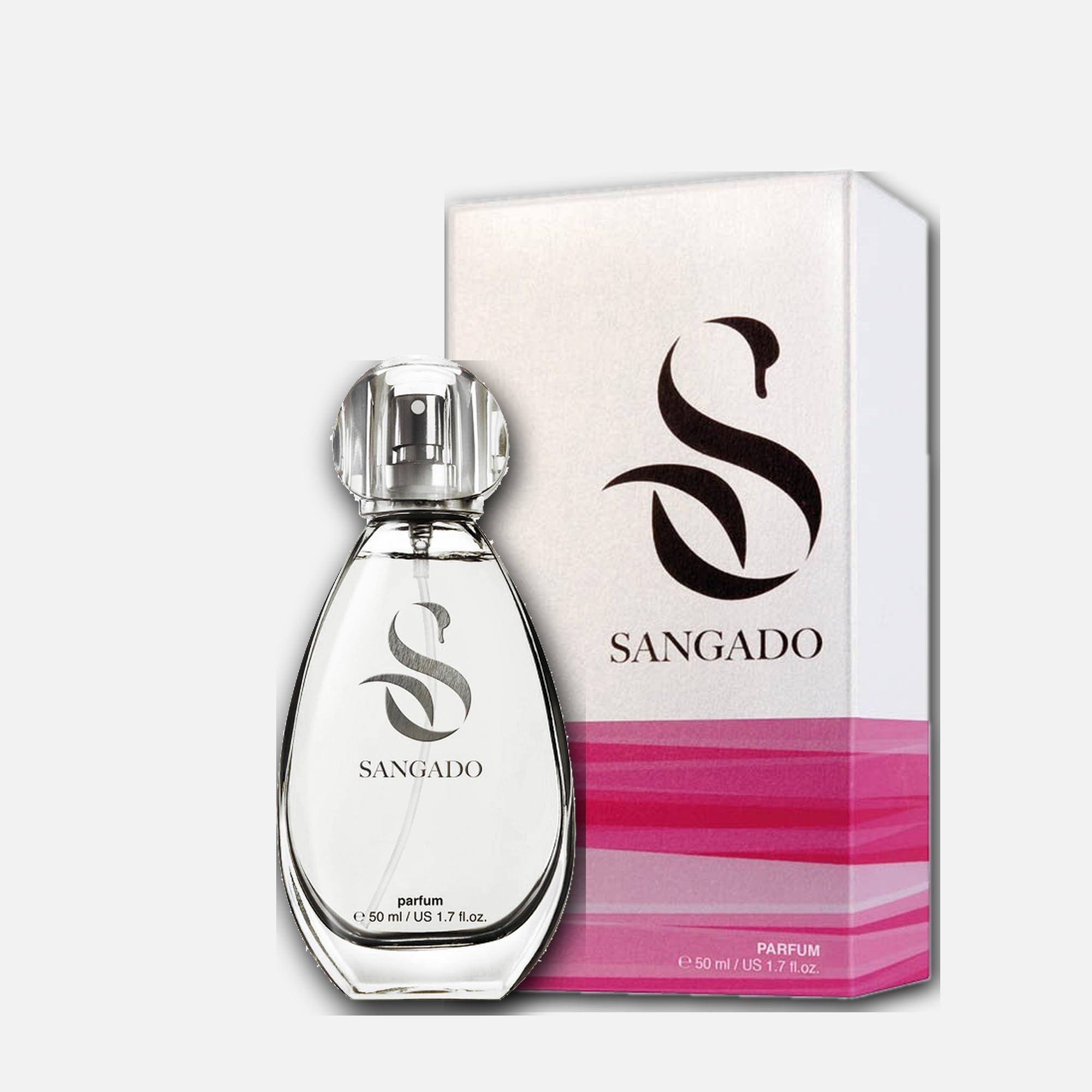 SANGADO Gardenia et Musc, Parfum pour Femme (parfum), 8-10 heures Longue durée, Senteur Luxe, 50 ml, Code: 907