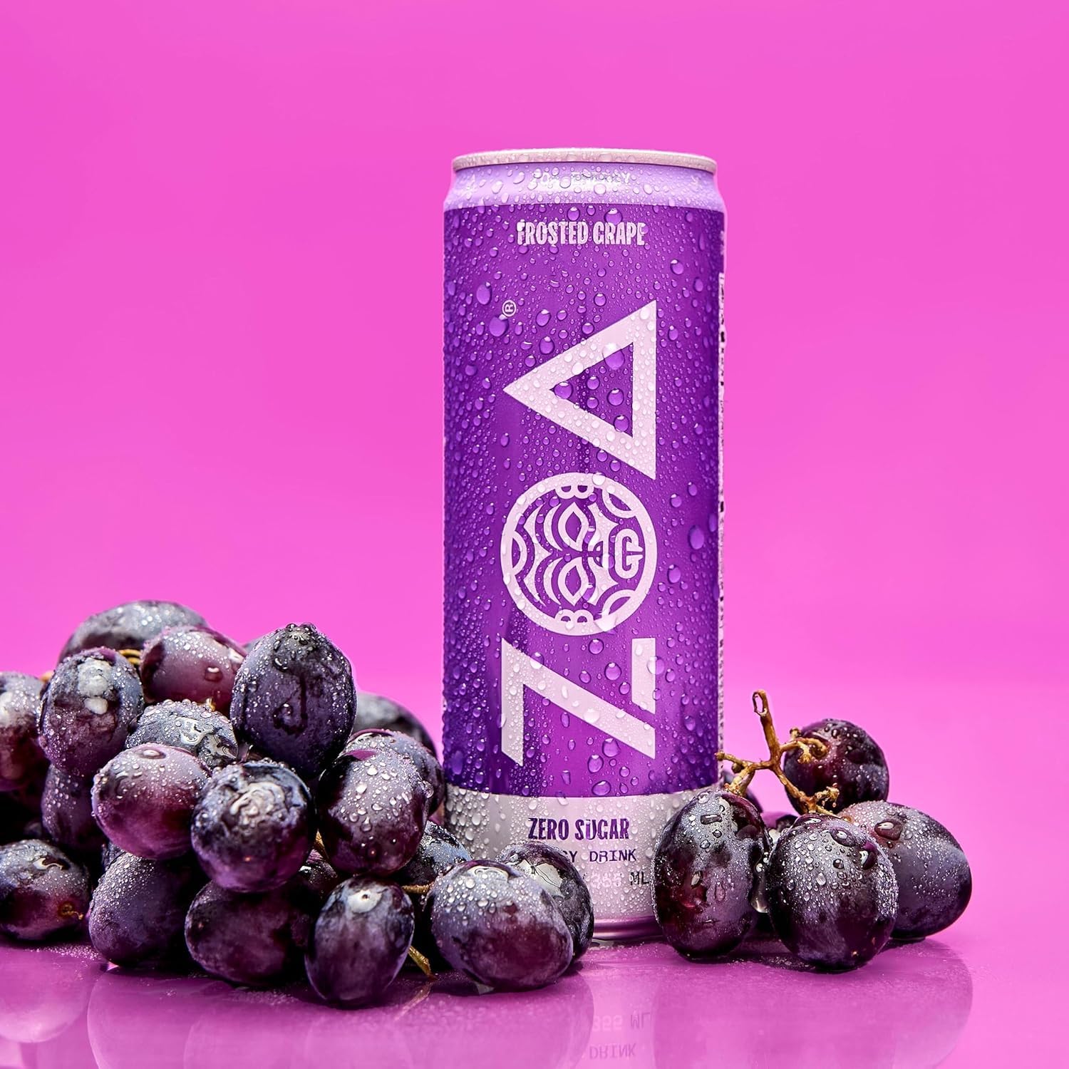 ZOA Zero Sugar Energy Drinks with Electrolytes, Vitamin C, Amino Acids, B-Vitamins, Made with Green Tea Caffeine, Sugar-Free Variety Pack- Four Flavors, 12 Fl Oz Cans (12-Pack)