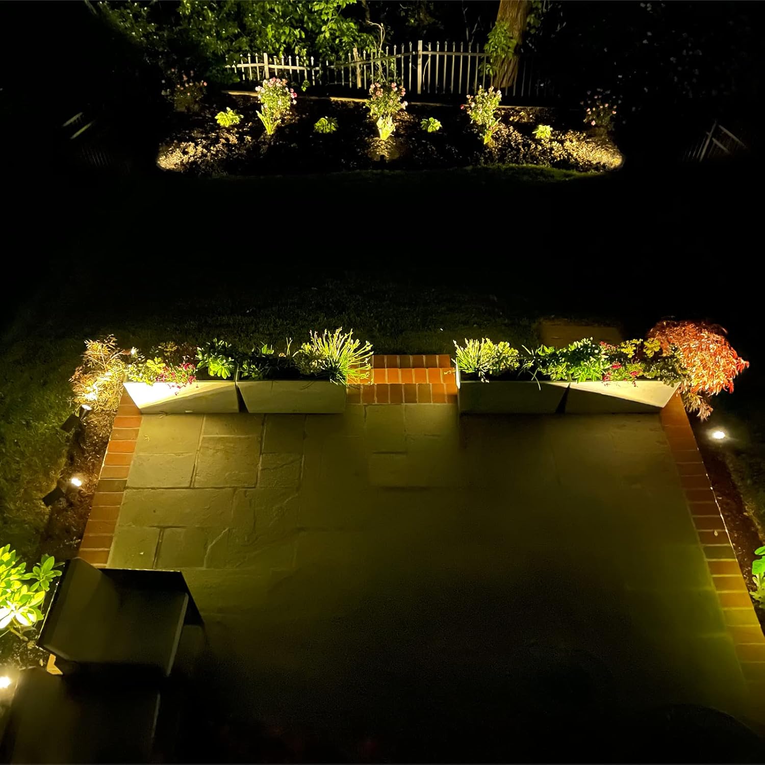 Malibu 50 Watt Floodlight Landscape Lights Outdoor Spotlight Waterproof Path Light Low Voltage Lighting with Spike Stand for Garden, Yard, Pathway, Lawn, Driveway Outdoor Lighting 8301-9601-01