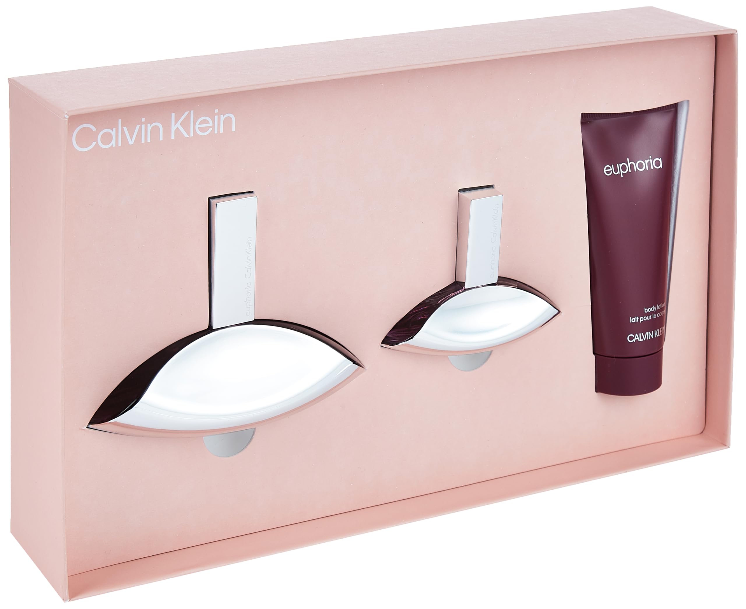 Calvin Klein Euphoria (Eau De Parfum 100ML + Eau De Parfum 30ML + Body Lotion 100ML) Gift Set