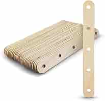 100 Bastoncini Legno Colorati - Per Lavoretti Creativi, Decorazioni Fai Da Te - Foto 4