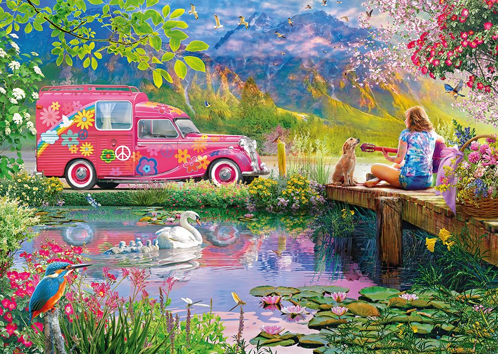 Schmidt Spiele 57382 Peace on Earth, 1000 Stück Puzzle