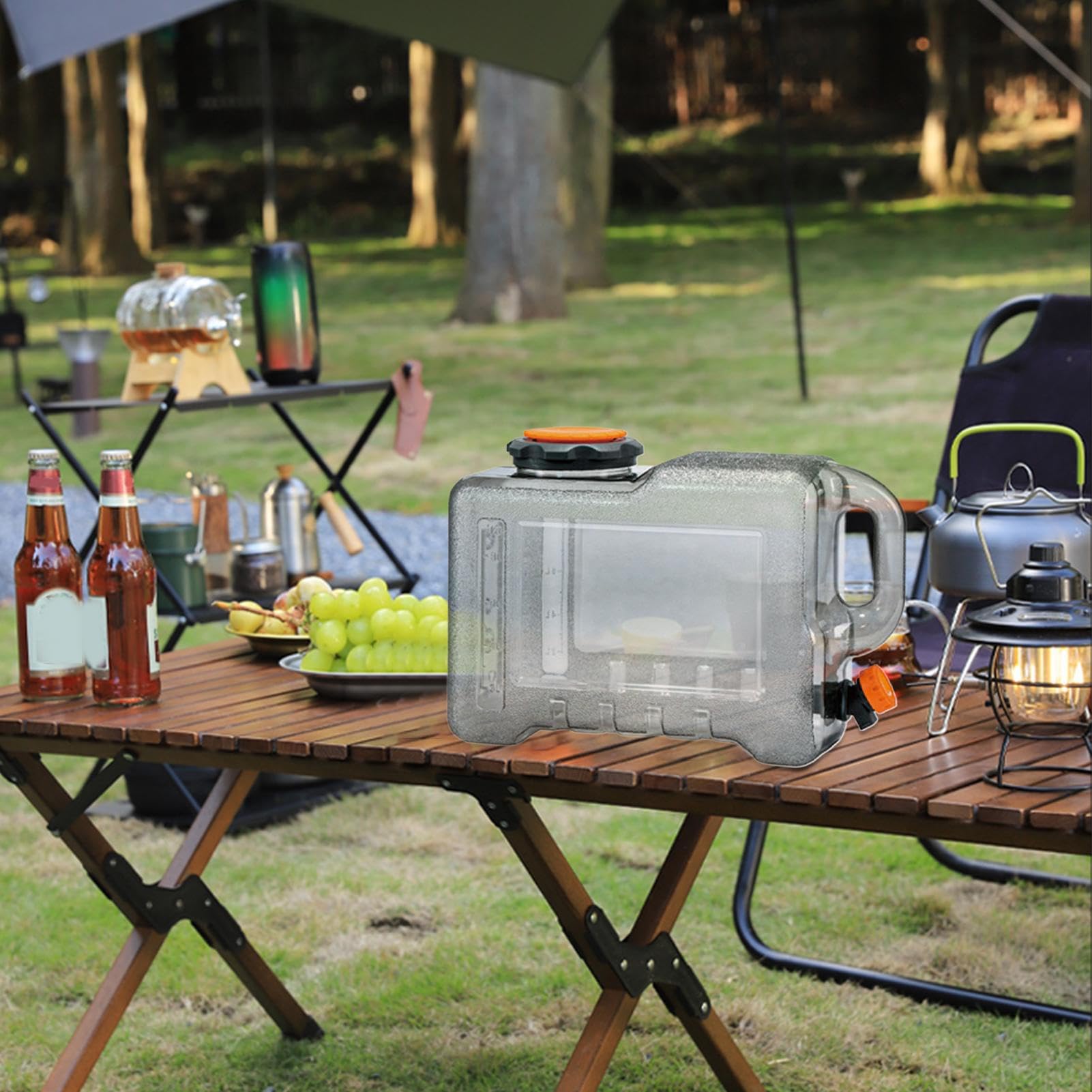 Serbatoio Acqua Camping Alimentare Ampia Apertura Resistenza Alte | Serbatoio a Sacca d'Acqua Per Campeggio, Escursionismo, Barbecue, Cucina Familiare