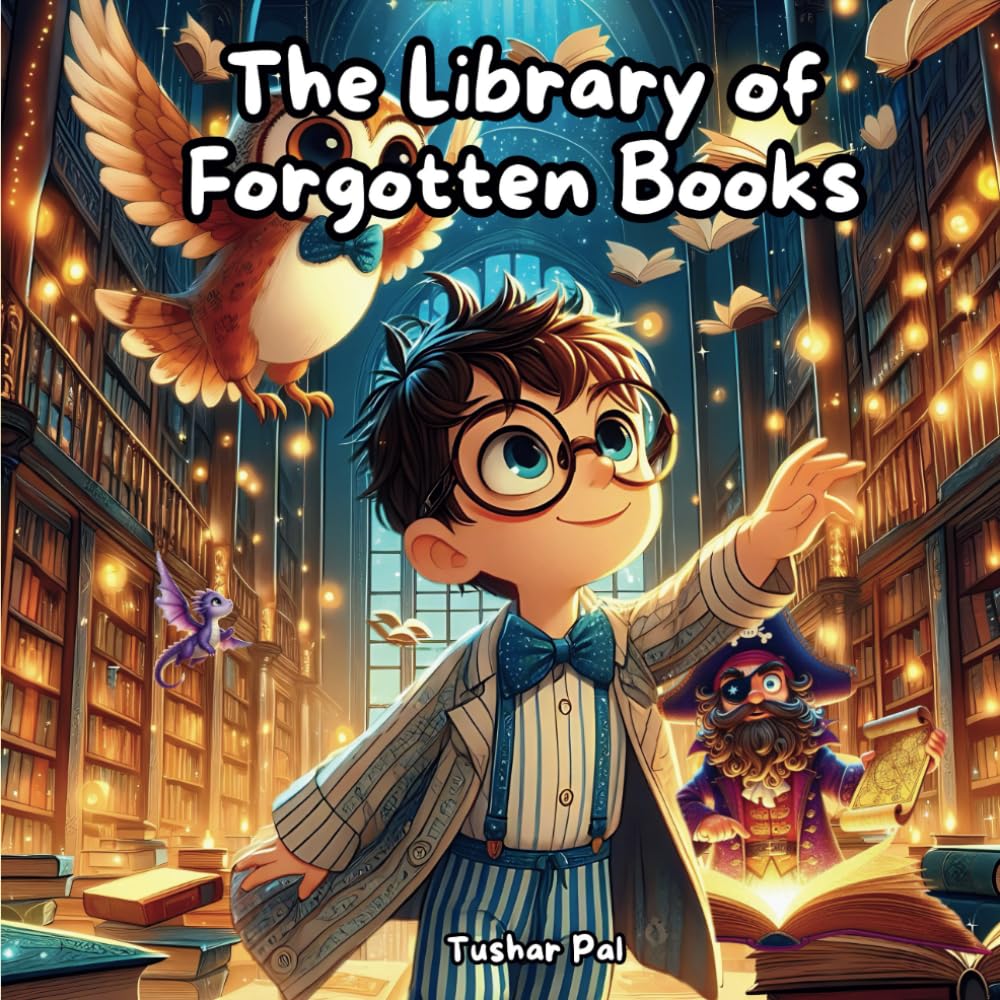 The Library of Forgotten Books: A Beautifully Illustrated Magical Adventure | Children's Picture Book Ages 5-10