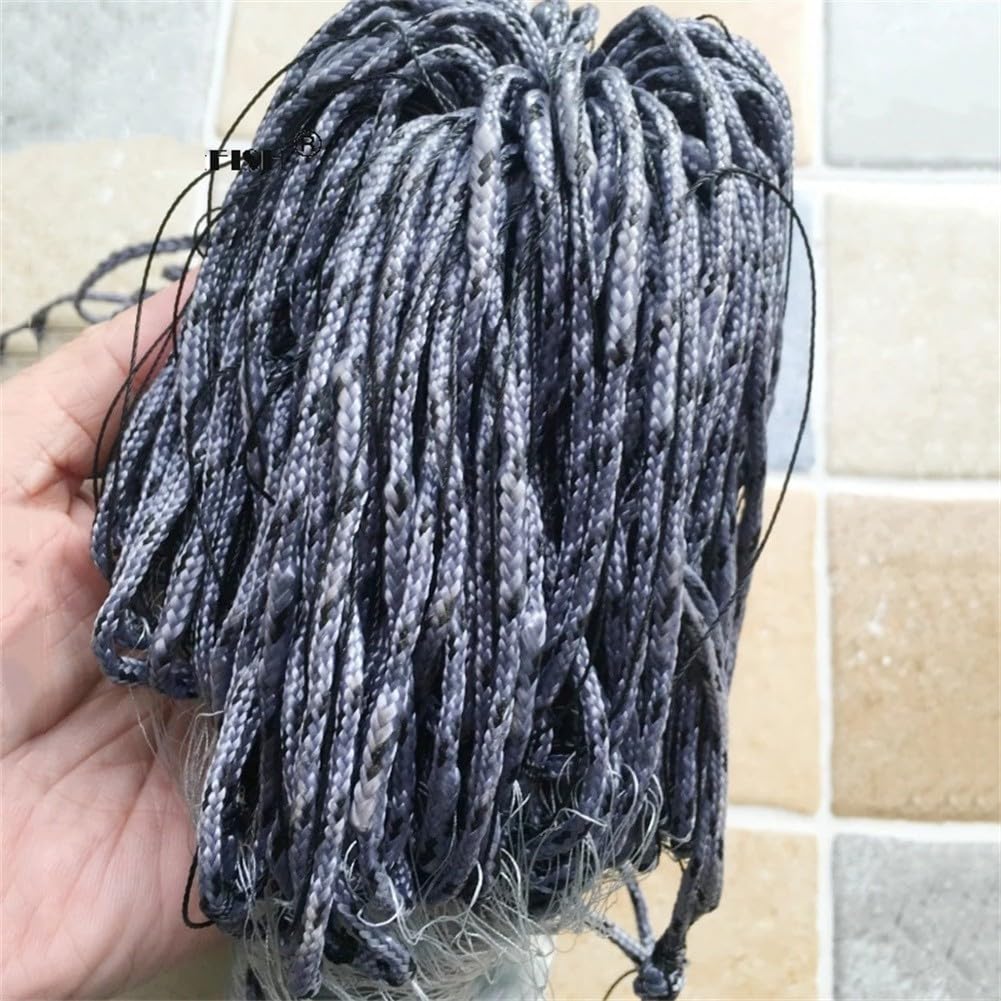 DAZZLEEX Rete da Pesca A Mano in Nylon Ad Alta Resistenza Monofilamento Con Forte Trazione - Rezzaglio da Mare 1,8 X 30 M