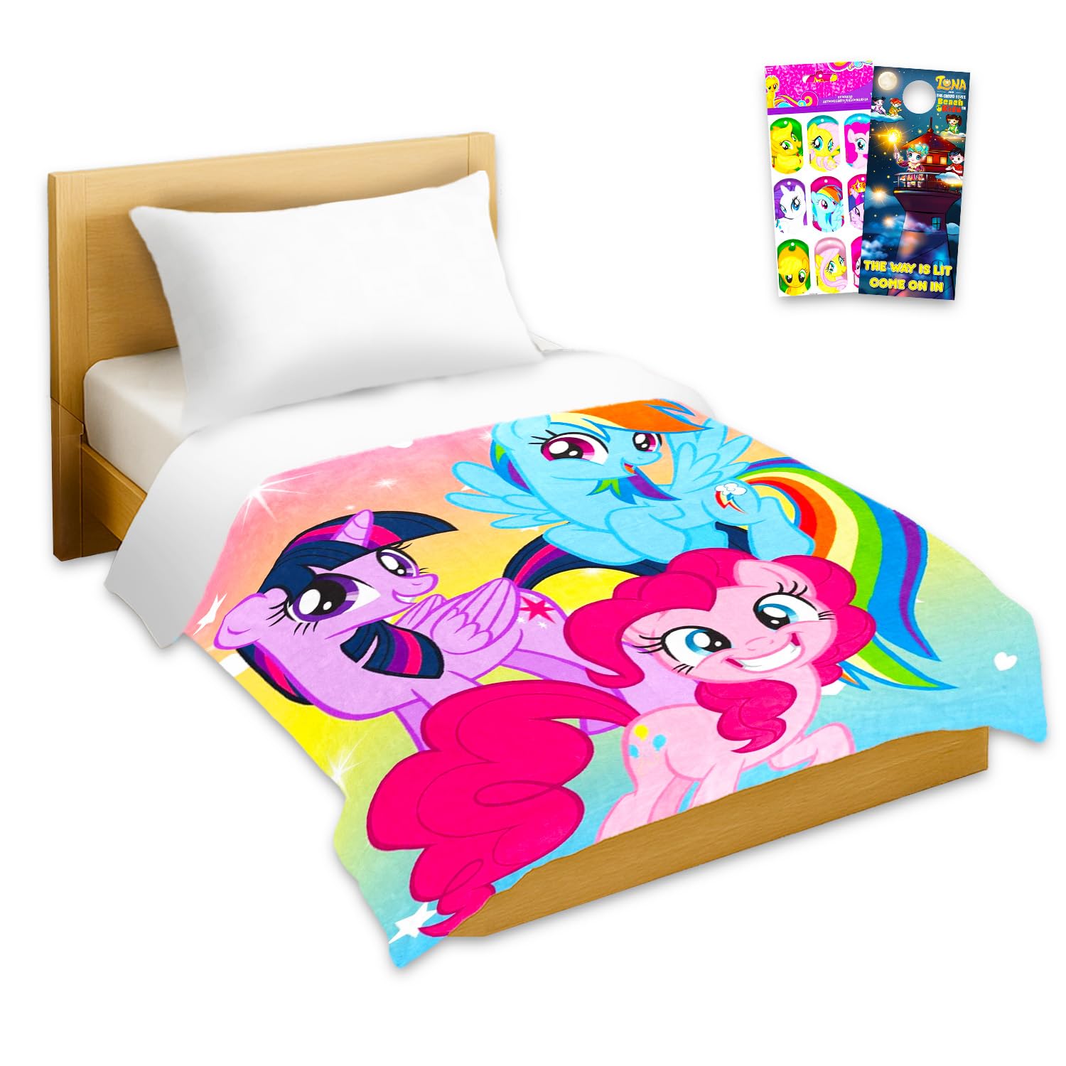 Amazon｜My Little Pony ベッドスプレッド ツインセット 子供用 - 60