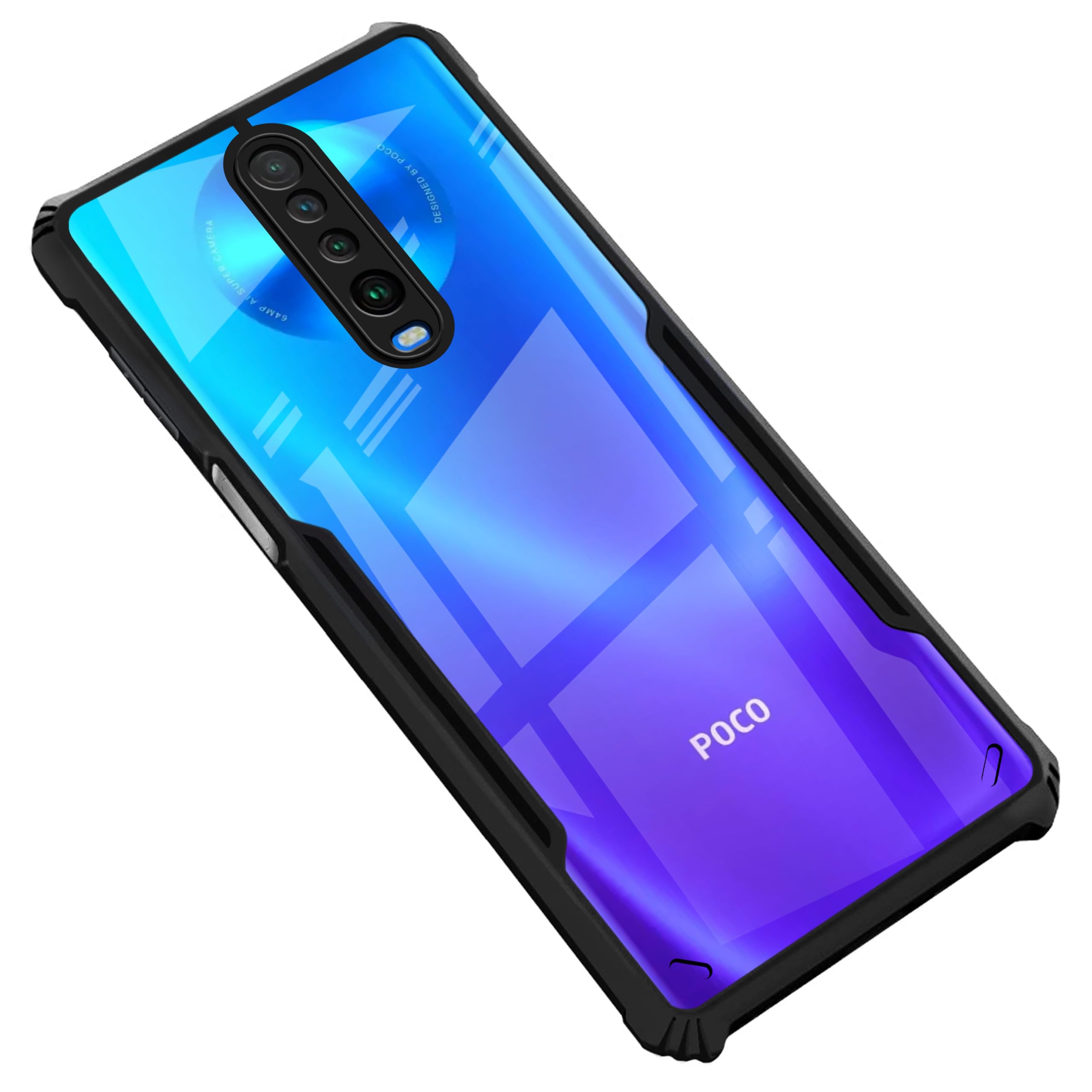 Zapcase Back Case Cover for Mi Redmi K30 / Poco X2 | Compatible for Mi Redmi K30 / Poco X2 Back Case Cover | Clear Case for Mi Redmi K30 / Poco X2 with Camera Protection | (TPU + PC | Matte Black) (B0BJF9B721) Amazon Price History, Amazon Price Tracker