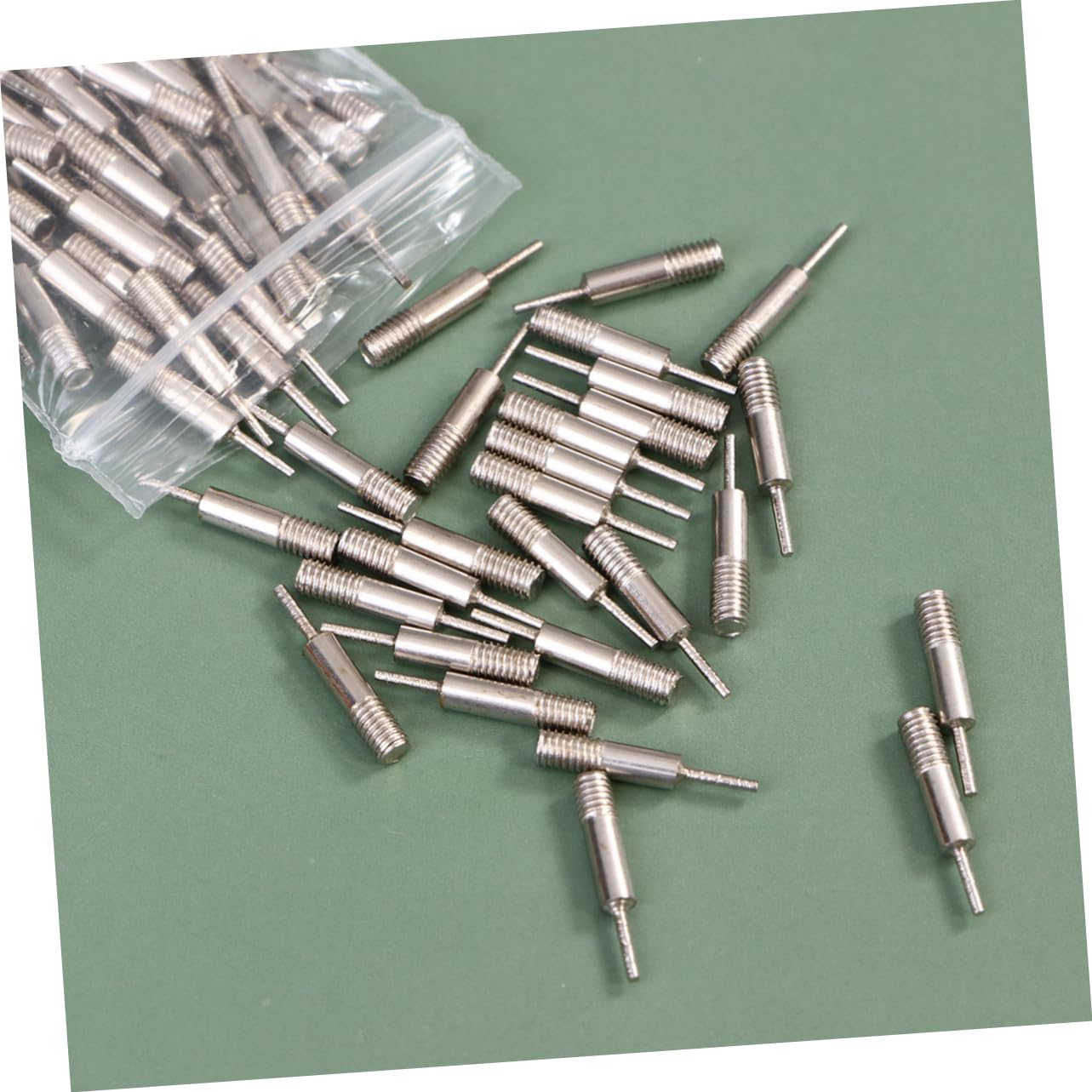 300piezas Muelles De Correa para Reloj Pin De Reparación De Enlace De Correa Accesorios De Herramienta Profesional para Reparar Relojes