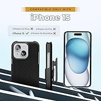 Vista 25 de MOTIVE for iPhone 15 Pro Max Case with Belt Clip, Shell Holster Combo for Apple iPhone 15 Pro Max Holster, Slim Rugged Case, Drop Shockproof