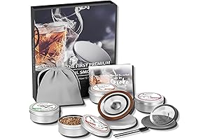 Luxurious 11-Piece Drink Smoker Kit: Elevate Your Spirits with Culinary Artistry