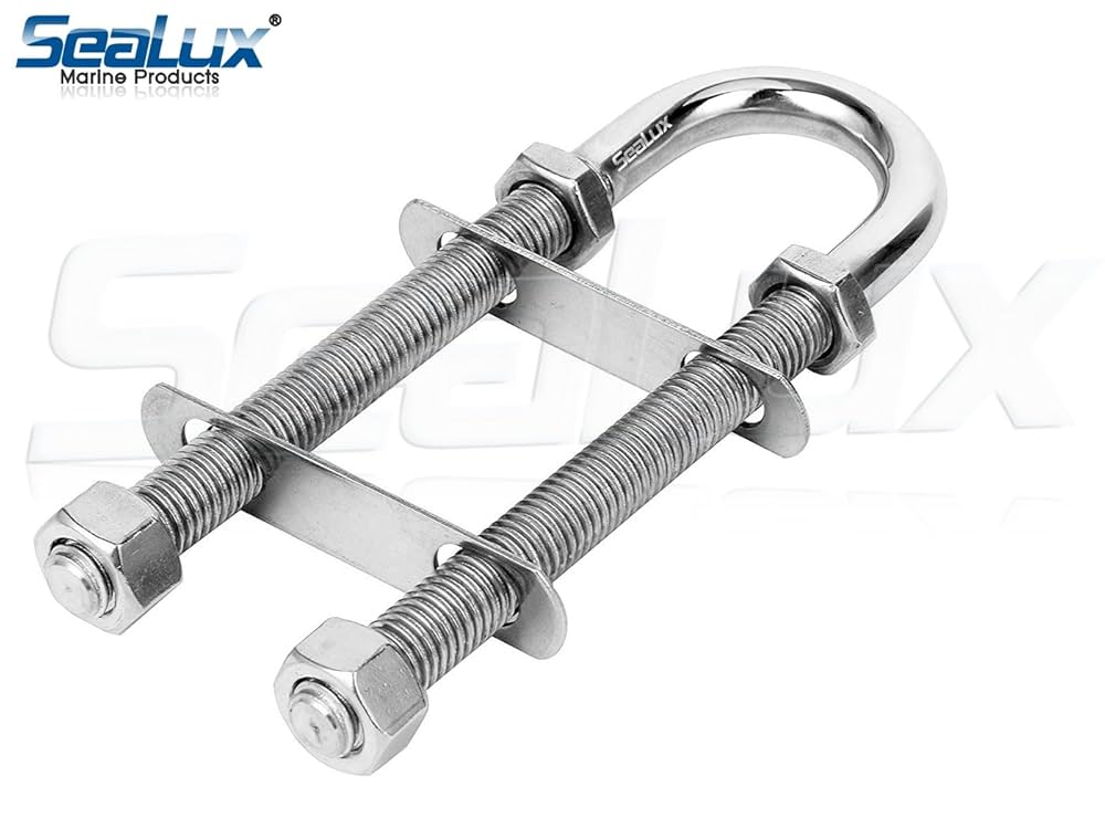 Amazon.com: SeaLux Marine Boat Bow Eye Stern Eye U Bolt Tie