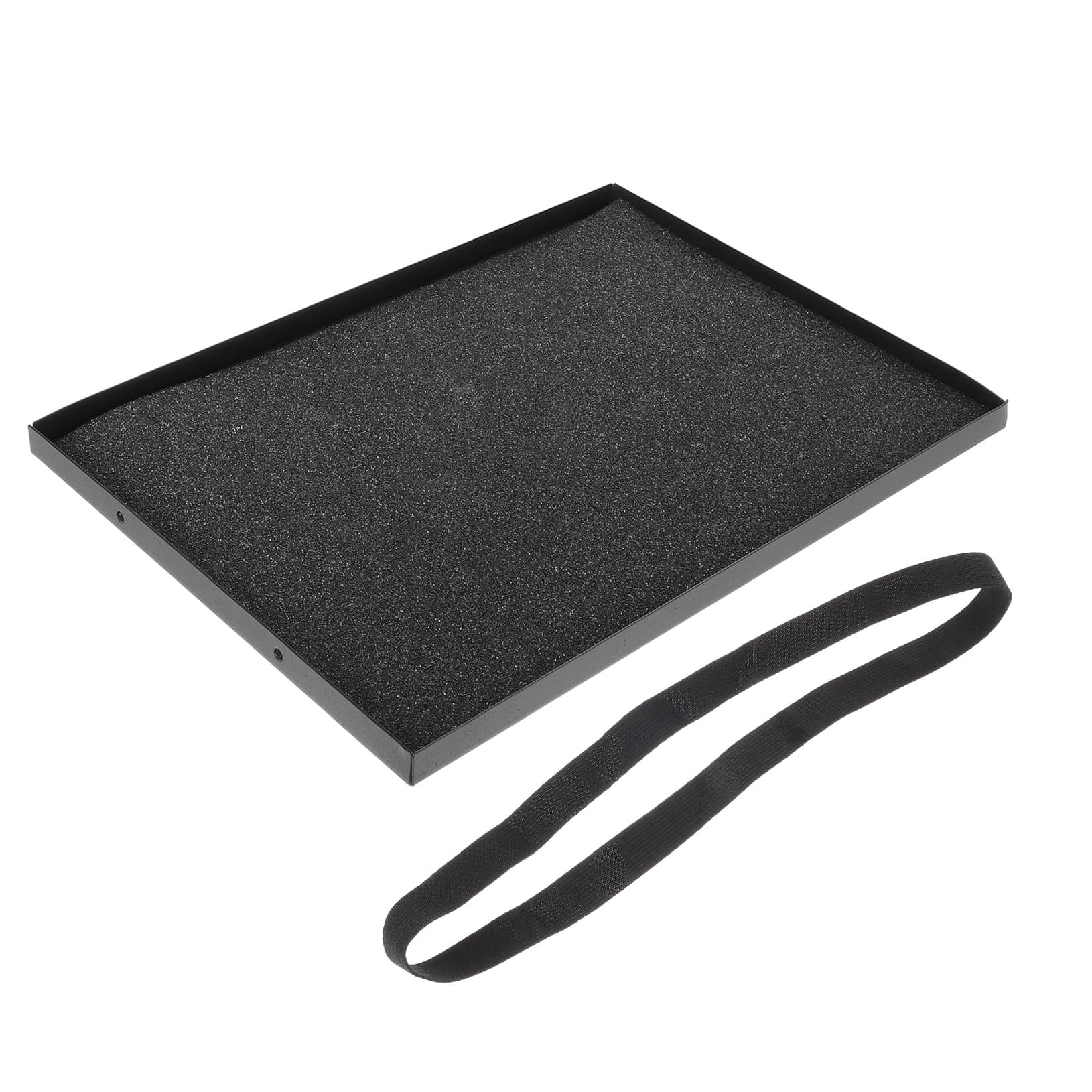 Soporte para Trípode para Proyector y Portátil 39x29cm de Acero Negro