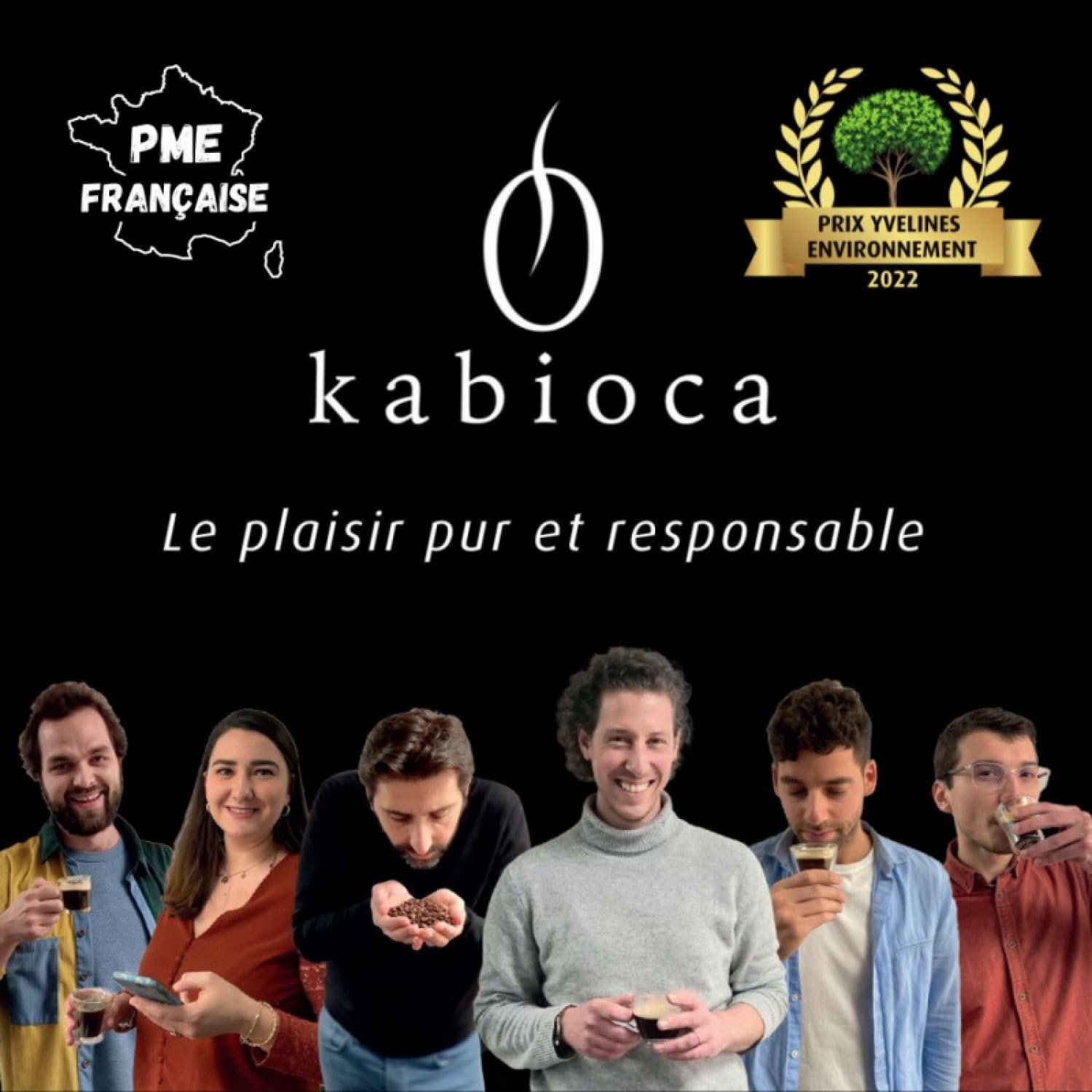 Kabioca Cappuccino Compatible Dolce Gusto - 192 Dosettes Végétales (Lot de 12 x 16 capsules)