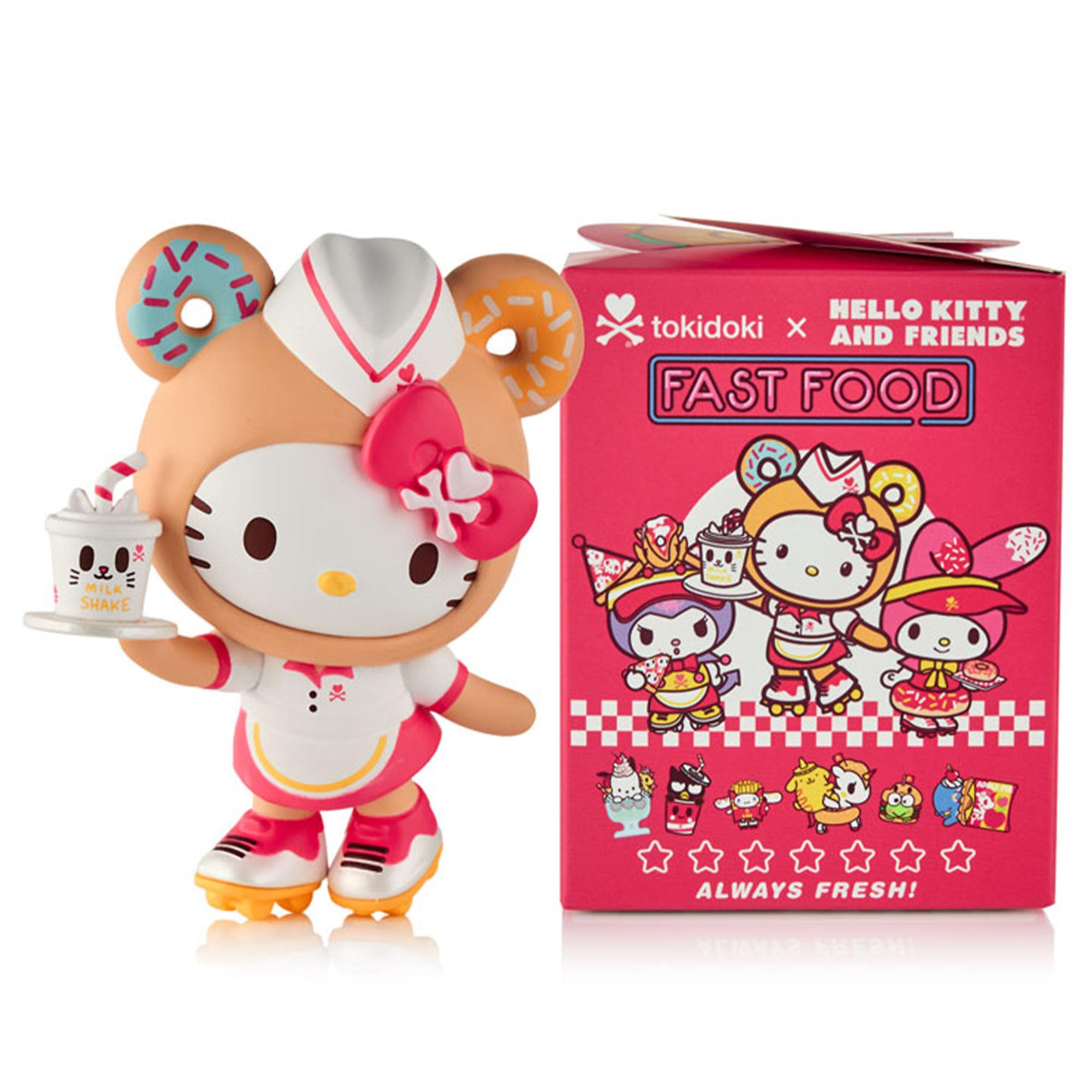 Hello Kitty and Friends x Tokidoki Blind Box (Fast Food) : Amazon