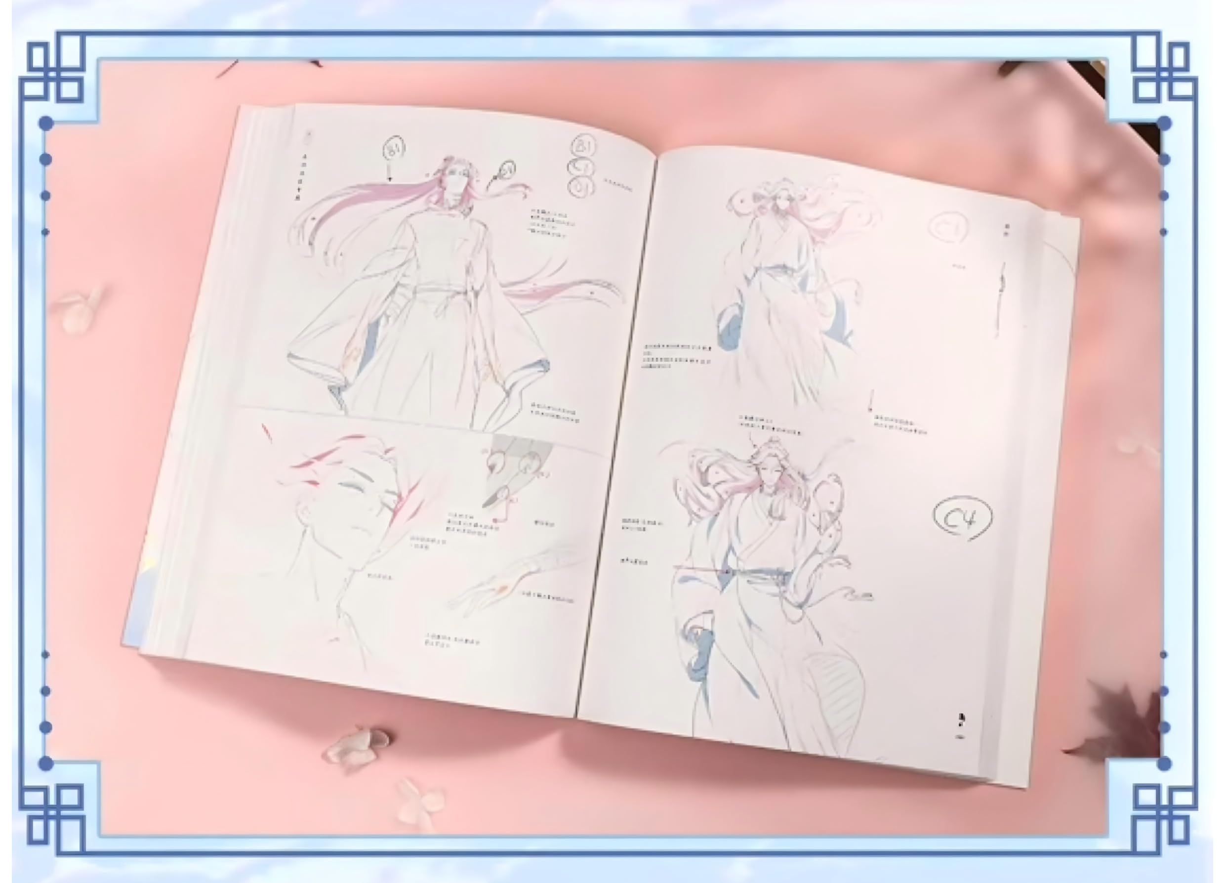 Amazon.co.jp: 天官赐福 原画シリーズ，世中逢尔手描き原稿，花城&谢怜