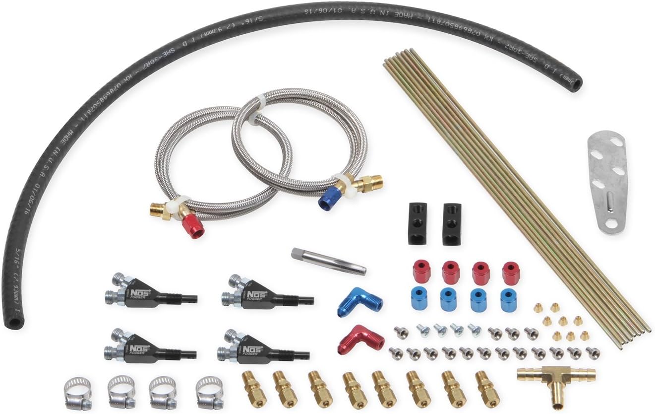 NOS 0030NOS Half Nitrous Plumbing Kit Automotive