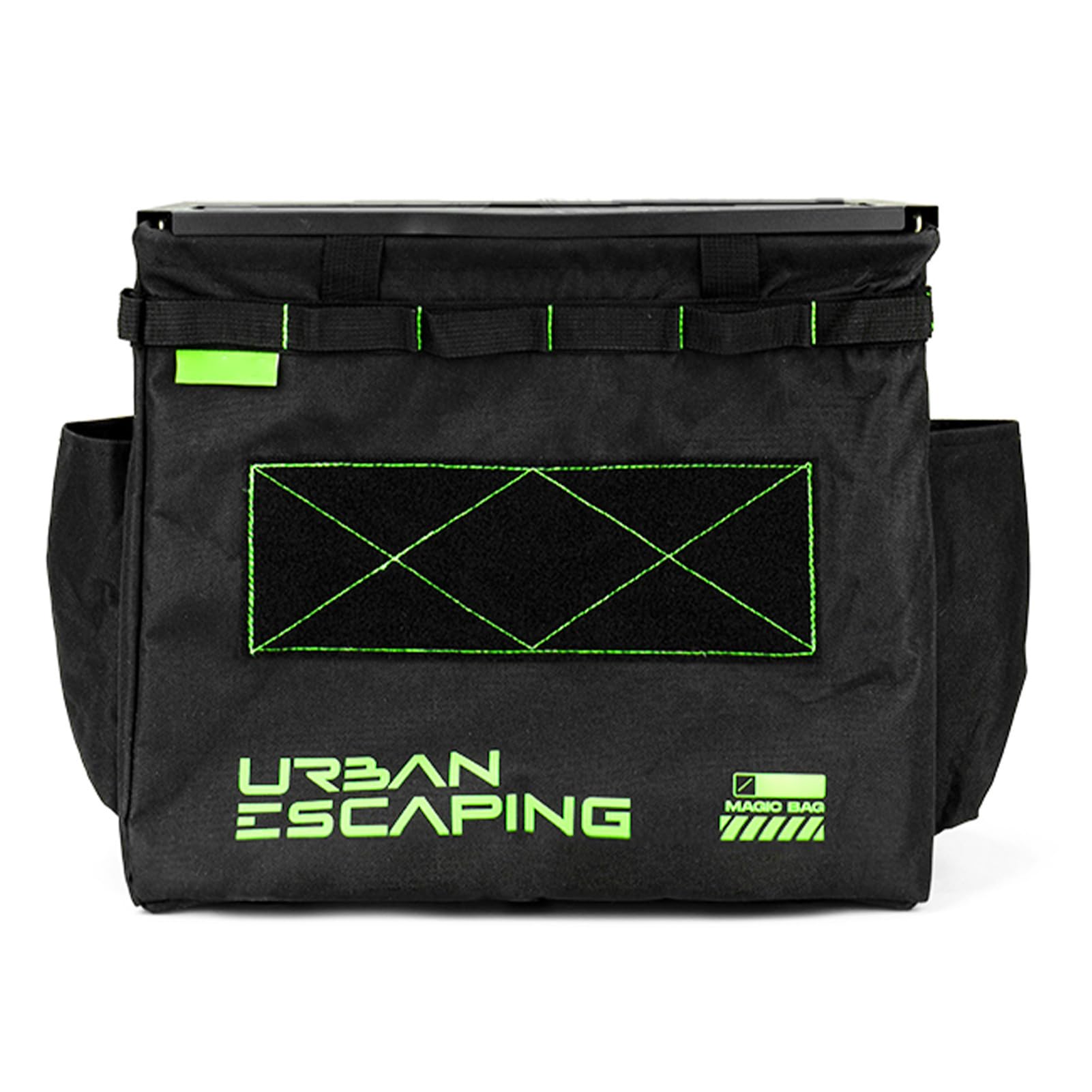 RiToEasysports Bolsa Almacenamiento Camping, Gran Capacidad 30L Soporte Carga 30kg Apertura Lateral Multifunción para Acampadores Familias Viajes Aire