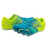 Track Spike Running Sprint Shoes - Men's Athletic Running Track Shoes - Blue, Red - Model 5599