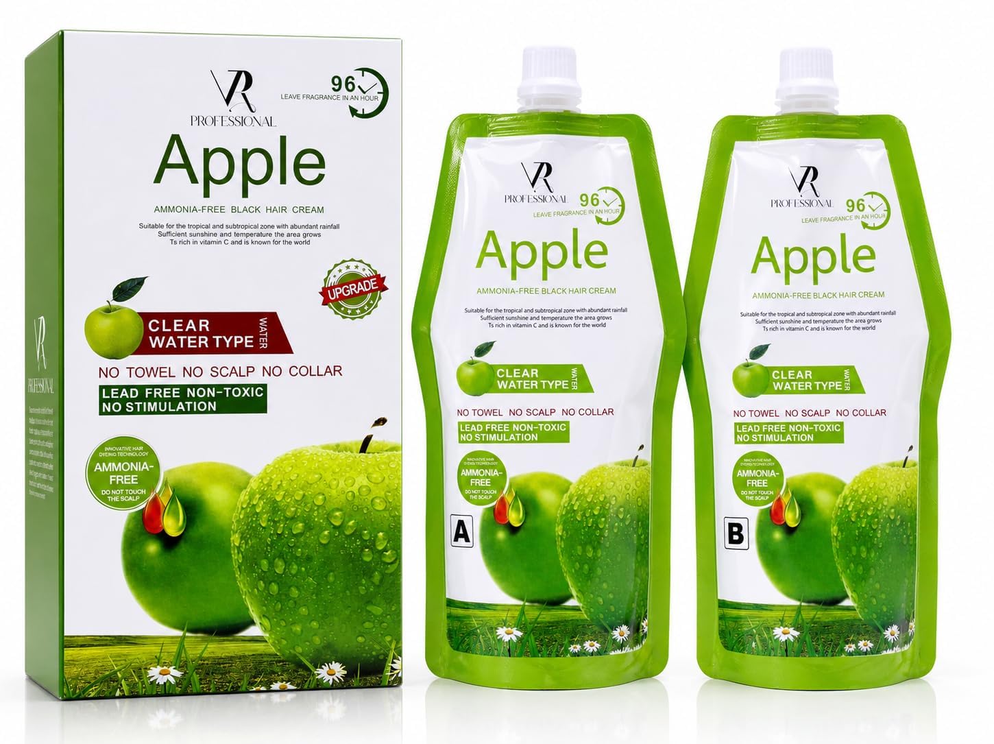 Apple Black Hair Color Cream Ammonia-Free | Permanent Natural Black Hair Dye | Lead-Free, Non-Toxic, Smooth & Shiny Hair (Pack Of 1)-picture-29