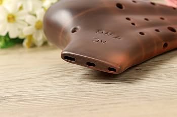 Amazon | TNG オカリナ 楽器 [ 12穴 / トリプル/アルト/C調/紫砂赤土