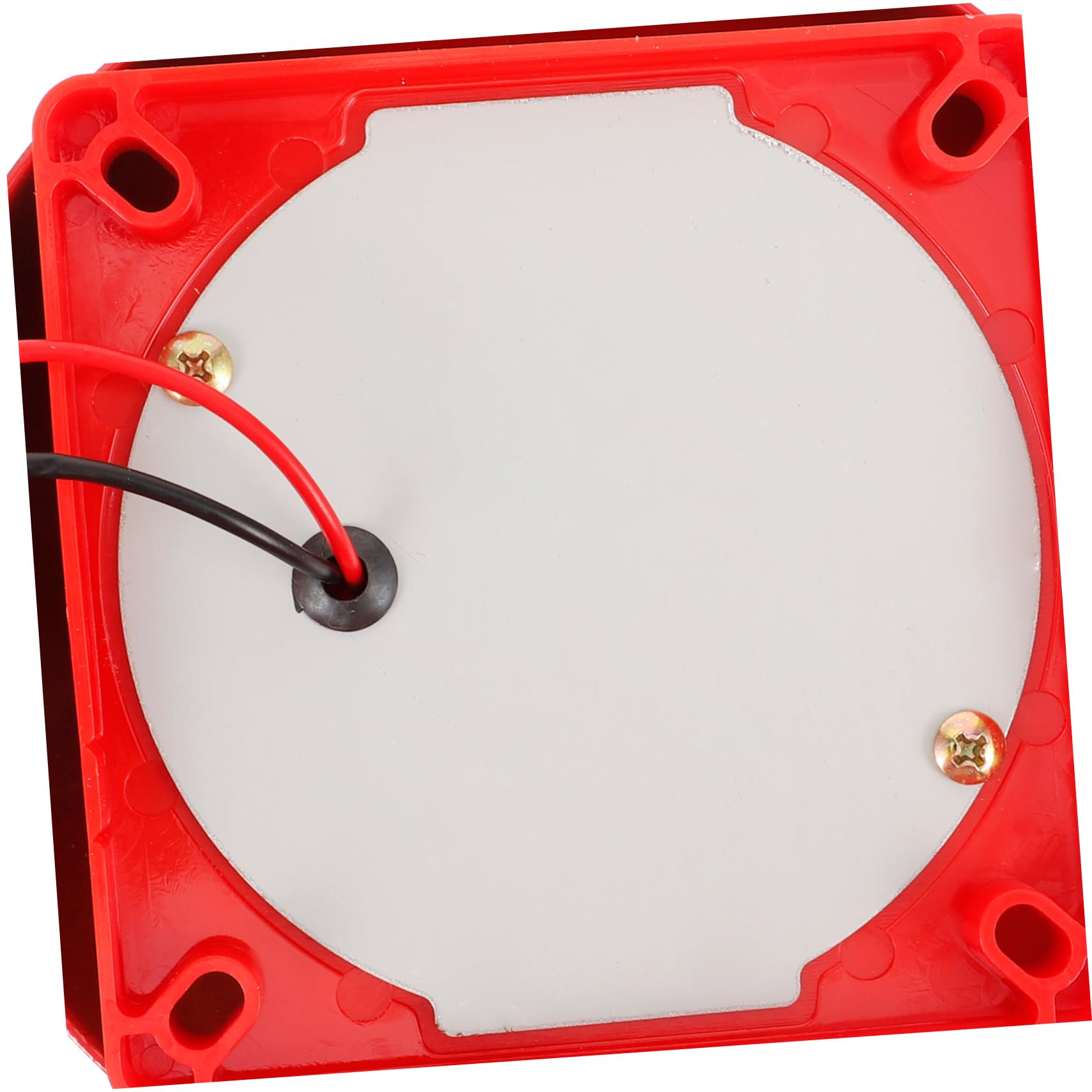 Alarma de Incendio Eléctrica de 24 V para Uso Industrial Timbre de Alarma en Hierro Rojo y Fácil Instalación para Elevadores y Seguridad